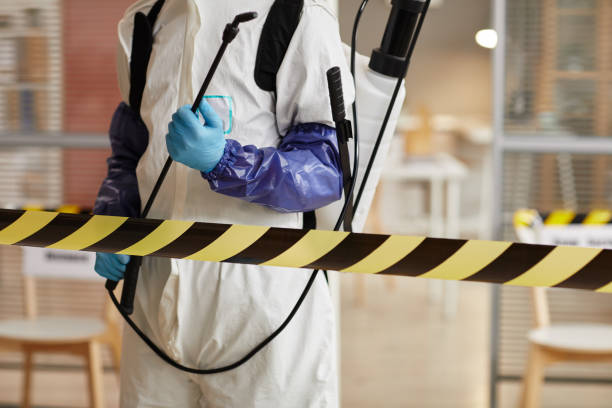 Professional Blood Cleanup technician working in Indian Hills, TX